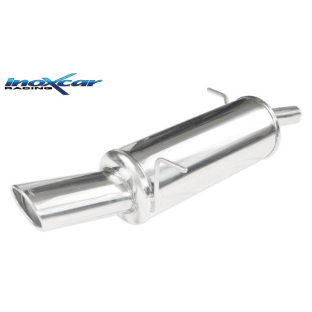 Posteriore con uscita singola ovale 120x80 mm FORD FIESTA 1.2 16V - 2008 82CV MK6 (Cod. I-FOFI.21.12