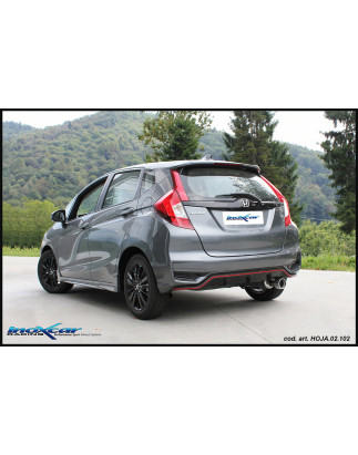 Posteriore con uscita ovale 120x80mm HONDA JAZZ 1.5 - 2017 131CV (Cod. I-HOJA.02.120)