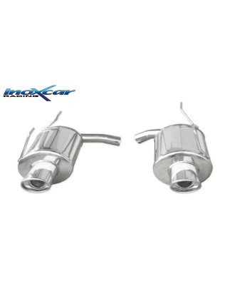 Posteriore con uscita singola ovale 120x80 mm DX+SX HONDA S2000 2.0 - 1999 240CV (Cod. I-HOS2.01.120