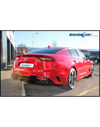 Posteriore senza silenziatore dx+sx KIA STINGER GT 3.3 T-GDI 4WD - 2018 370CV (Cod. I-KIST.01)
