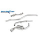 Tubo centrale con silenziatore + Posteriore uscita singola diam.102 BMW E87 SERIE 1 120D - 2004 163C