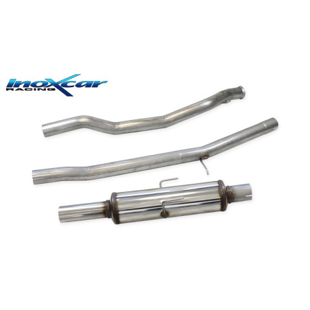 Tubo centrale diretto + Posteriore gr. A - diam. 63 PEUGEOT 205 RALLYE 1.3 (Cod. I-LPE.11)
