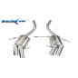 Posteriore con uscita 2 x diam. 90 X-RACE dx+sx MASERATI GRANTURISMO 4.2 - 2007 405CV (Cod. I-MASE.0