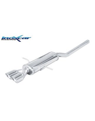 Posteriore con uscita 2 x diam. 80 X-RACE MINI COUPE COOPER S 1.6 TURBO - 2011 184CV (R58) (Cod. I-M