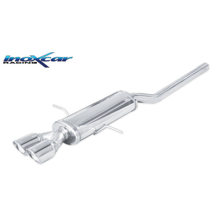 Posteriore con uscita 2 x diam. 80 X-RACE MINI COUPE COOPER S 1.6 TURBO - 2011 184CV (R58) (Cod. I-M