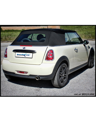 Posteriore con uscita singola diam. 102 MINI CABRIO ONE 1.6 16V - 2013 98CV (Cod. I-MICO.13.102 )