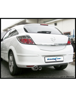 Posteriore con uscita singola diam. 80 OPEL ASTRA H - 2007 180CV (type GTC) (Cod. I-OPAS.36.102)