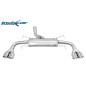 Posteriore con uscita 2 x diam. 80 X-RACE DX+SX OPEL GT 2.0 16V TURBO - 2007 264CV (Cod. I-OPGT.01.X