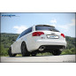 Posteriore con uscita DX+SX ovale 150x105 OBLIQUO AUDI A4 - 2006 420CV (type 8E) (Cod. I-OVA4.05.150