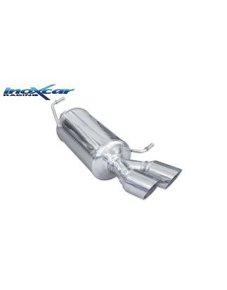 Posteriore con uscita 2 x diam. 80 RACING AUDI A4 QUATTRO B8 - 2008 211CV (type 8K) 4WD (Cod. I-OVAU