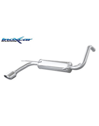 Posteriore con uscita singola ovale 120x80 mm PEUGEOT 107 1.0 12V - 2005 68CV (Cod. I-PE107.01.120)