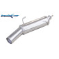 Posteriore con uscita singola diam. 102 PEUGEOT 206 1.6 HDI - 2004-2006 110CV (Cod. I-PE206.13.102)