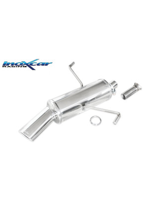 Posteriore con uscita singola ovale 120x80 mm PEUGEOT 206 SW 2.0 16V - 2002-2004 136CV (Cod. I-PE206
