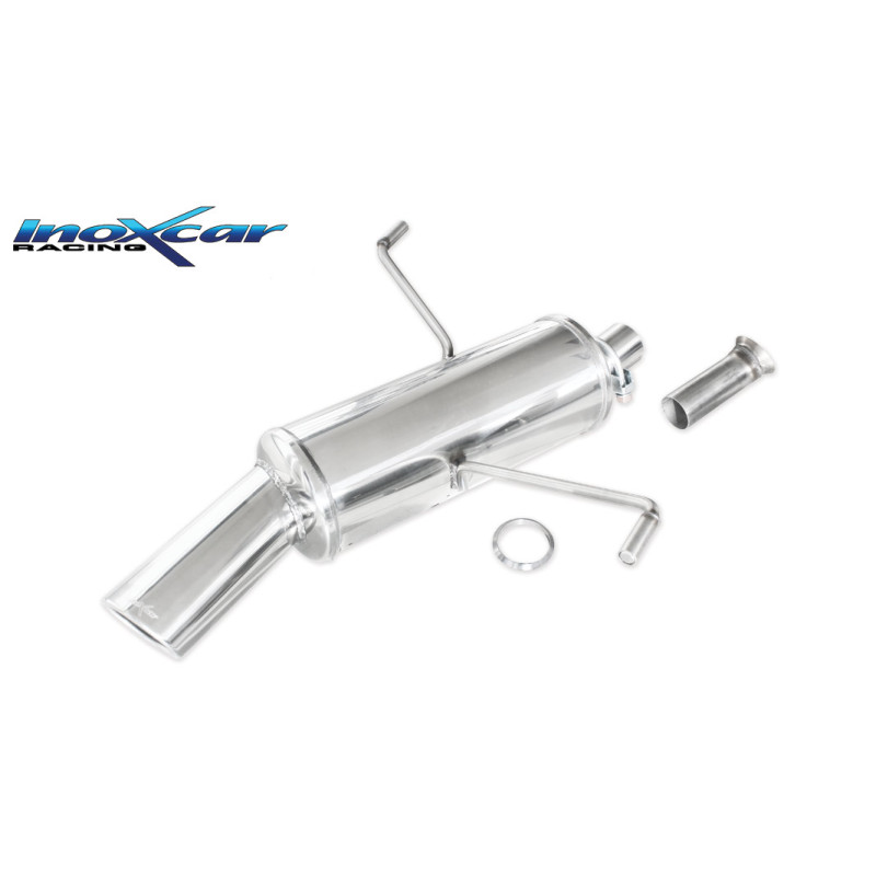 Posteriore con uscita singola ovale 120x80 mm PEUGEOT 206 SW 2.0 16V - 2002-2004 136CV (Cod. I-PE206