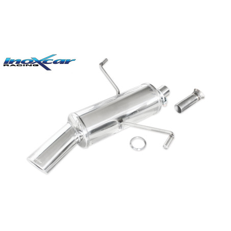 Posteriore con uscita singola ovale 120x80 mm PEUGEOT 206 SW 2.0 16V - 2002-2004 136CV (Cod. I-PE206