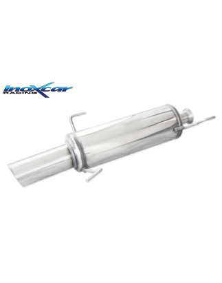 Posteriore con uscita singola diam. 90 RALLY PEUGEOT 306 1.8 16V - 2001 110CV (Cod. I-PE306.04.90RA)
