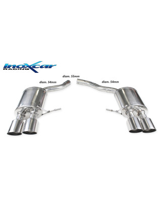 Posteriore silenziato con uscita 2 x diam. 100 RACING DX+SX PORSCHE MACAN 2.0 TFSI – 2019-2020 245