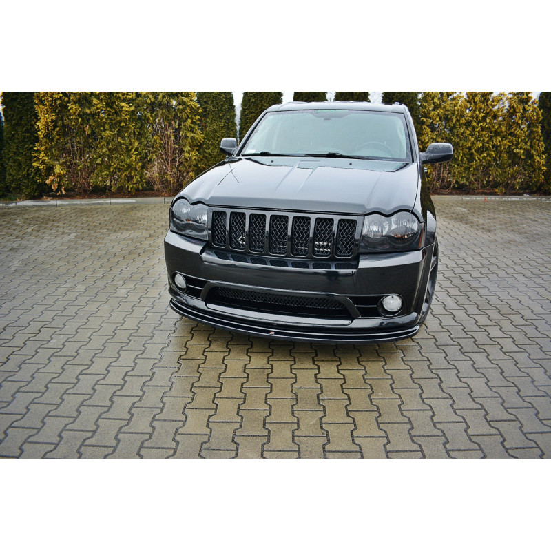 SPLITTER ANTERIORE V.1 JEEP GRAND CHEROKEE WK STR8 (Cod. M-JE-GC-3-SRT8-FD1G)
