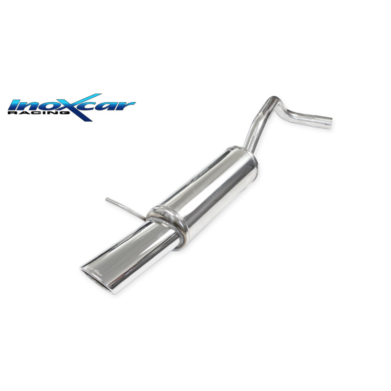 Posteriore con uscita singola ovale 120x80 mm SEAT IBIZA – 2003 100CV (type 6L) (Cod. I-SEIB.18.12