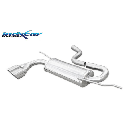 Posteriore con uscita 2 x diam.80 RACING SEAT LEON – 2005 125CV (type 1P) (Cod. I-SELE.17.RA)
