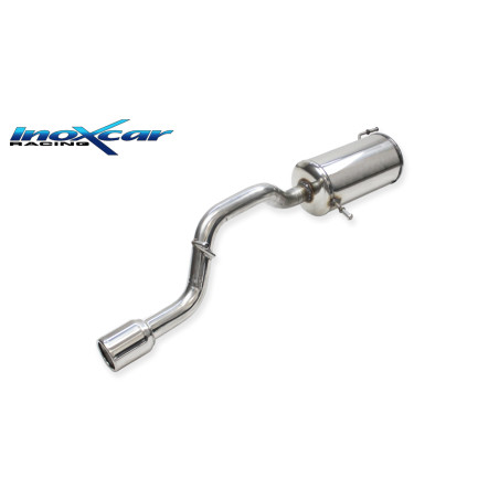 Posteriore silenziato con uscita diam. 80 SUZUKI IGNIS 1.2 Hybrid – 2020 (Cod. I-SUIGN.01.80)