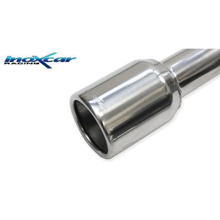 Posteriore silenziato con uscita diam. 80 SUZUKI IGNIS 1.2 Hybrid – 2020 (Cod. I-SUIGN.01.80)