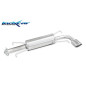 Posteriore con uscita singola ovale 120x80 mm SUBARU IMPREZA 4WD 2.5 WRX – 2008 265CV (Cod. I-SUIM