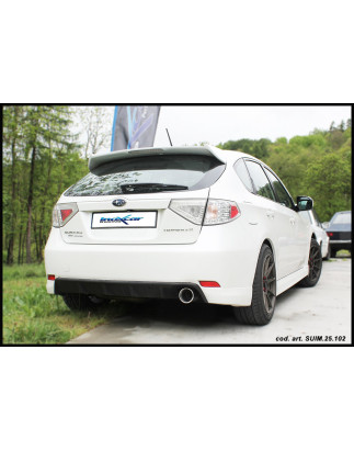 Posteriore senza silenziatore con uscita diam. 102 RACING SUBARU IMPREZA 2.0D BOXER DIESEL – 2009 