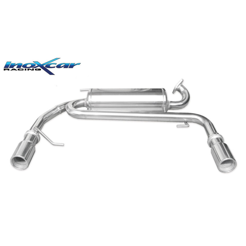 Posteriore con uscita diam. 80 DX+SX SUZUKI SWIFT 1.6 16V SPORT – 2006 125CV (Cod. I-SUSW.01.80)