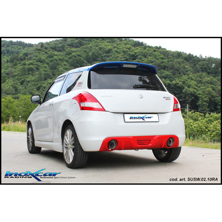 Posteriore con uscita diam. 80 DX+SX SUZUKI SWIFT 1.6 VVT SPORT – 2012 136CV (Cod. I-SUSW.02.80)