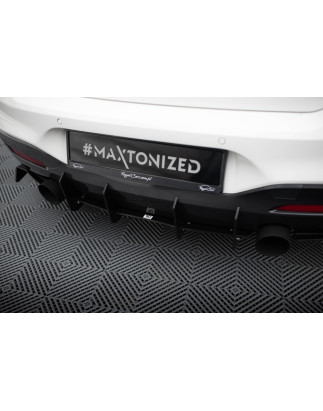 BMW 1 F20/F21 M-POWER FACELIFT - DIFFUSORE POSTERIORE V.1 (Cod. M-BM-1-F20F-M-CNC-RS1A)