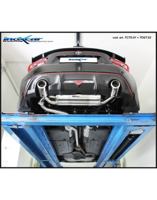 Tubo centrale con silenziatore TOYOTA GT86 2.0I – 2017 200CV (Cod. I-TCTOS.01)