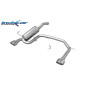 Posteriore DUPLEX con uscita ovale 120x80 mm ALFA ROMEO GT 1.9 16V MJT – 2004 150CV (Cod. I-TWAL.0