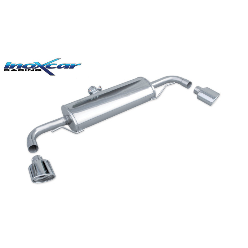 Posteriore DUPLEX con uscita ovale 120x80 OBLIQUO AUDI TT – 2006 250CV (type 8J) (Cod. I-TWAU.10.S