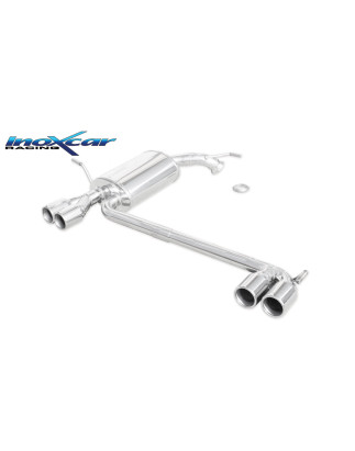 Posteriore con DUPLEX uscita 2 x diam. 80 PEUGEOT 407 2.7 24V HDI – 2006 204CV (Cod. I-TWPE.27.80)