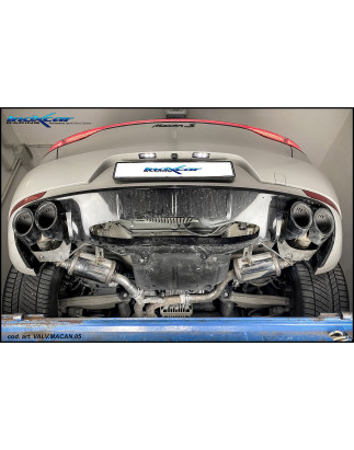Posteriore silenziato DX+SX + Valvola con montaggio motorino elettrico di serie – 2019-2020 Porsch