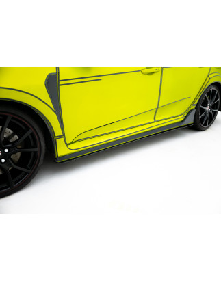 Diffusori minigonne racing Honda Civic Type-R Mk10 / Mk10 Facelift (Cod. M-HO-CI-10-TYPE-R-CNC-SD1A)