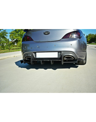 DIFFUSORE POSTERIORE HYUNDAI GENESIS COUPÉ MK.1 (Cod. M-HY-GE-1-C-CNC-RS1A)