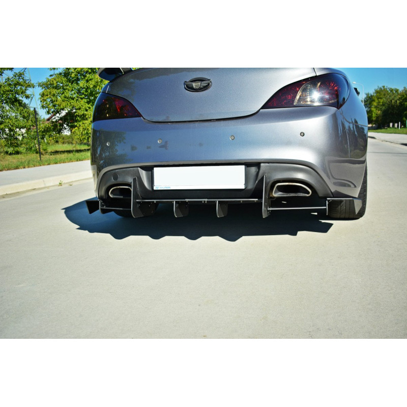 DIFFUSORE POSTERIORE HYUNDAI GENESIS COUPÉ MK.1 (Cod. M-HY-GE-1-C-CNC-RS1A)