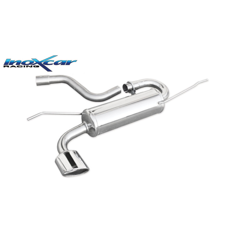 Posteriore con uscita singola ovale 120x80 OBLIQUO VOLKSWAGEN GOLF 5 1.9 TDI – 2004 105CV (Cod. I-