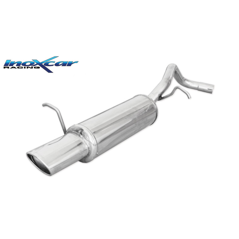 Posteriore con uscita singola ovale 120x80mm VOLKSWAGEN POLO – 2001-2008 85CV POLO(type 9N) (Cod. 