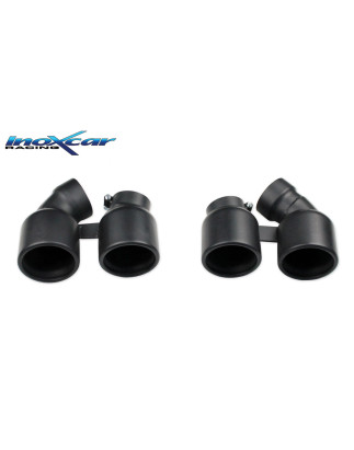 Uscite 2 x diam. 90 Black Ceramic DX+SX – compatibile con OV911.02 VALV.911.01 e impianto di serie