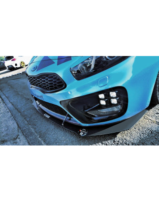 SPLITTER RACING ANTERIORE KIA CEE'D / PRO CEE'D GT MK2 (Cod. M-KI-CE-2-GT-CNC-FD1A)