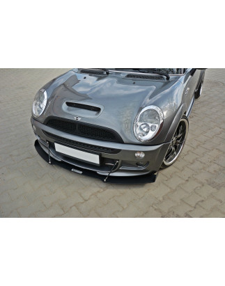 SPLITTER RACING ANTERIORE MINI R53 COOPER S JCW (Cod. M-MC-S-1-53-JCW-CNC-FD1A)