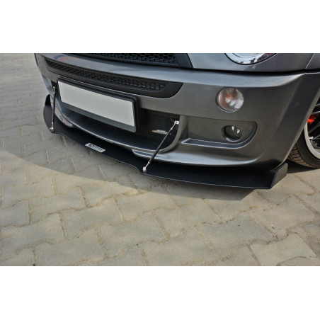 SPLITTER RACING ANTERIORE MINI R53 COOPER S JCW (Cod. M-MC-S-1-53-JCW-CNC-FD1A)