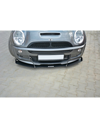 SPLITTER RACING ANTERIORE MINI R53 COOPER S JCW (Cod. M-MC-S-1-53-JCW-CNC-FD1A)