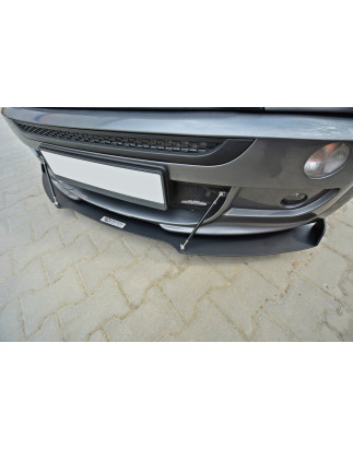 SPLITTER RACING ANTERIORE MINI R53 COOPER S JCW (Cod. M-MC-S-1-53-JCW-CNC-FD1A)