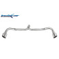 Posteriore senza silenziatore con uscita diam. 100 X-RACE DX+SX ALFA ROMEO 4C 1750 TBI – 241CV (Co