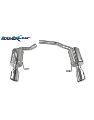 Posteriore con uscita diam. 100 X-RACE DX+SX AUDI A5 QUATTRO 3.0 TDI V6 – 2008 239CV (Cod. I-AUA5.