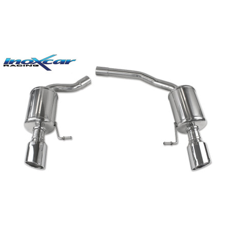 Posteriore con uscita diam. 100 X-RACE DX+SX AUDI A5 QUATTRO 3.0 TDI V6 – 2008 239CV (Cod. I-AUA5.